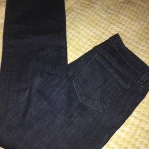 Paper Denim Cloth dark wash jeans